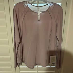 Lululemon Sculpt Long Sleeve Shirt Sz 10